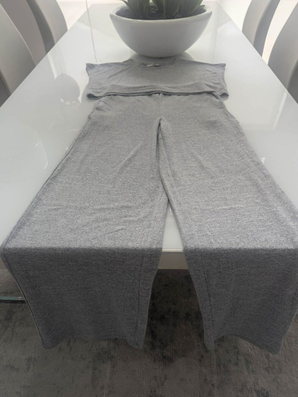 Steps New York 2-Piece Lounge Set – Gray – Size M